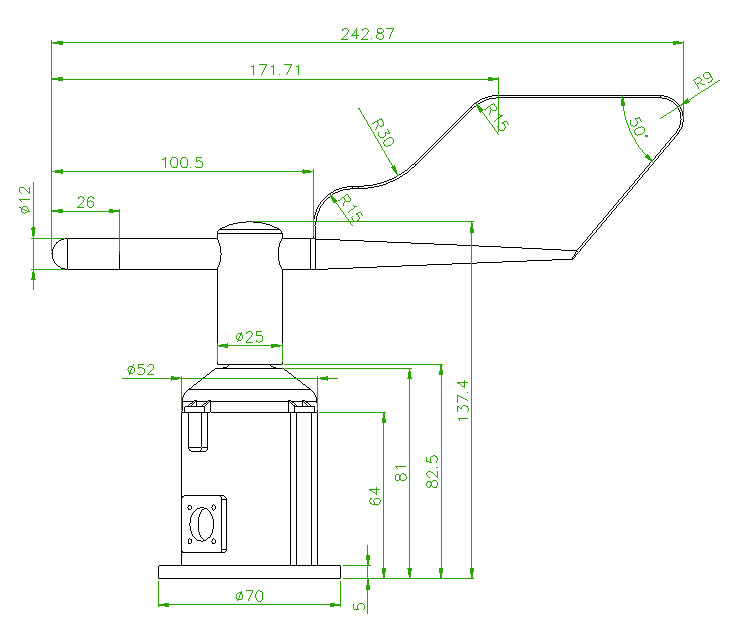 走航式TVOC在線監測系統常規配置，戶外P8單色LED單行顯示